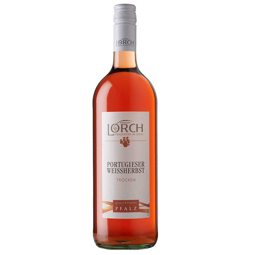 Lorch Portugieser Weissherbst QbA Rosé, trocken, 1,0l