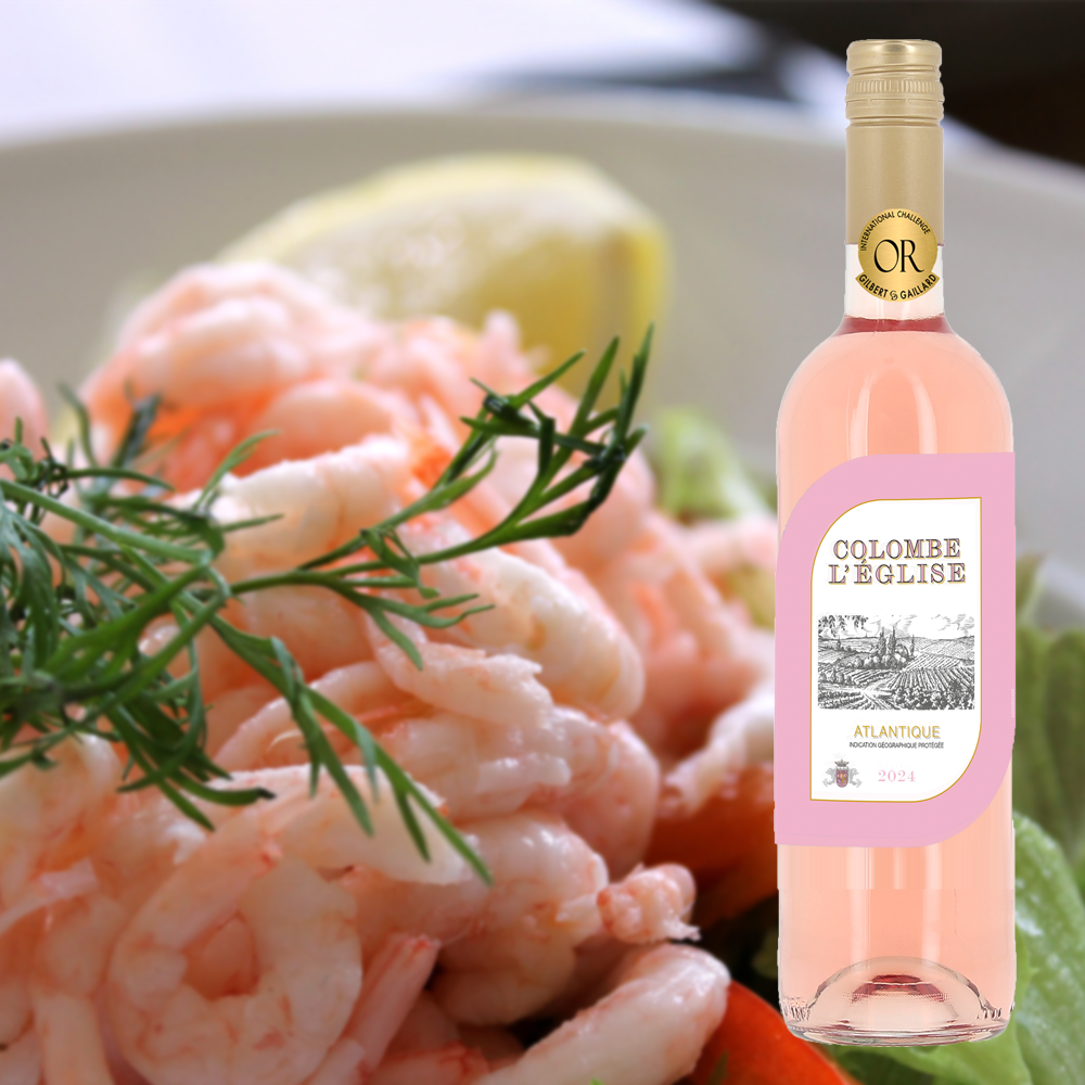 Colombe l'Eglise Atlantique Rosé IGP, trocken, 2024, 0,75l