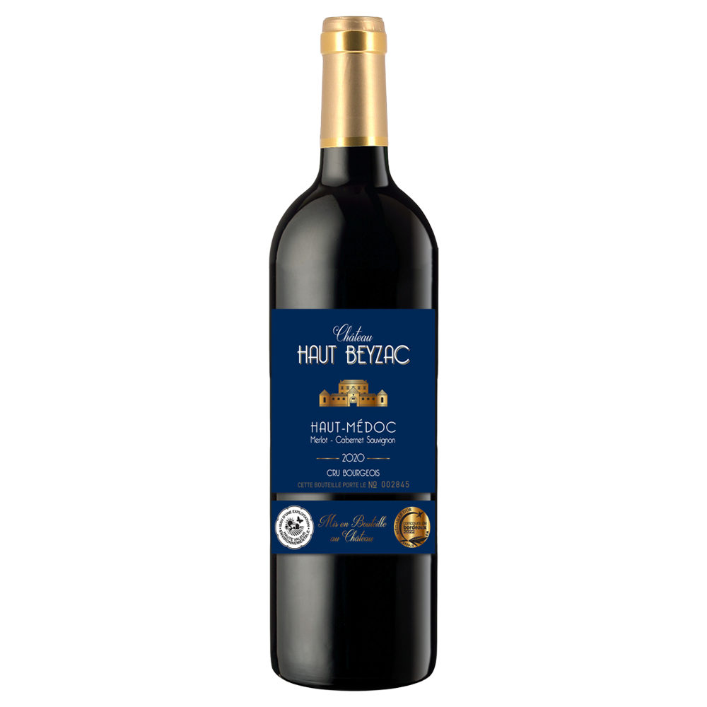 Château Haut Beyzac Cru Bourgeois, trocken, 2020, 0,75l