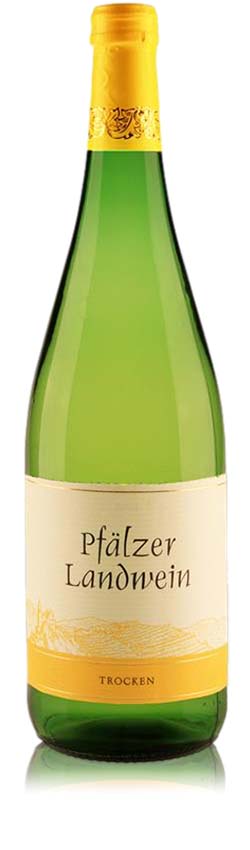 Rheinberg Pfälzer Landwein Weiß, trocken, 1,0l