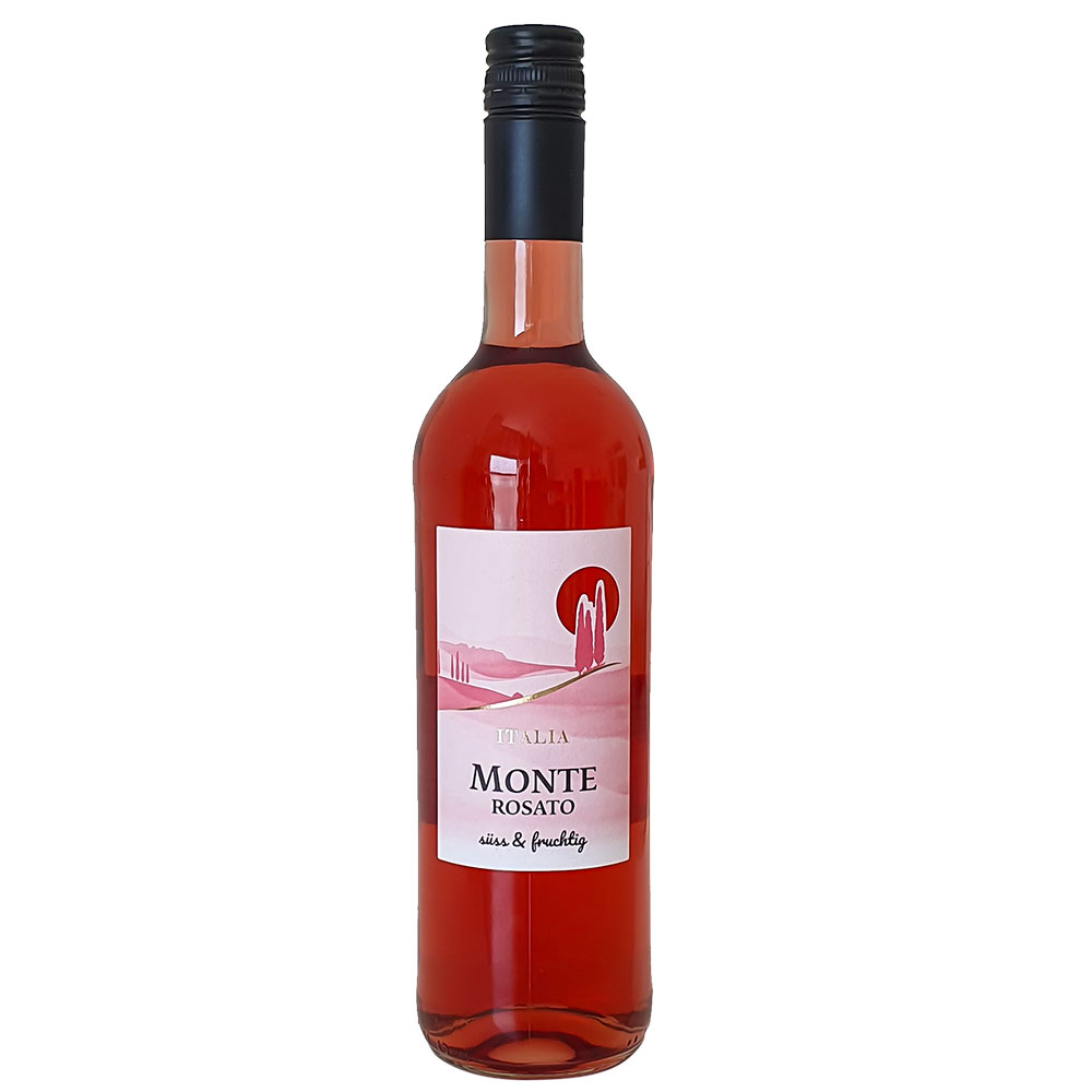 Monte Rosato, süß&fruchtig, 0,75l