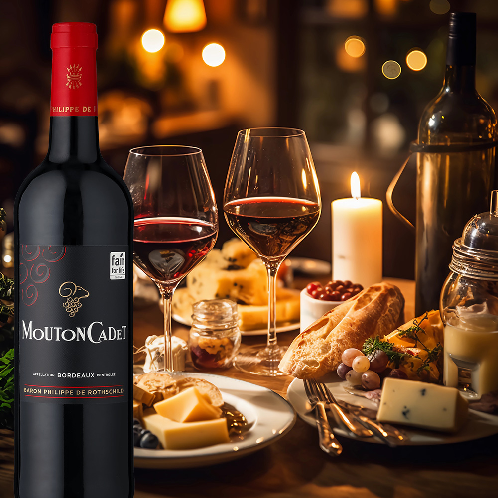 Baron Philippe de Rothschild Mouton Cadet, trocken, 2022, 0,75l