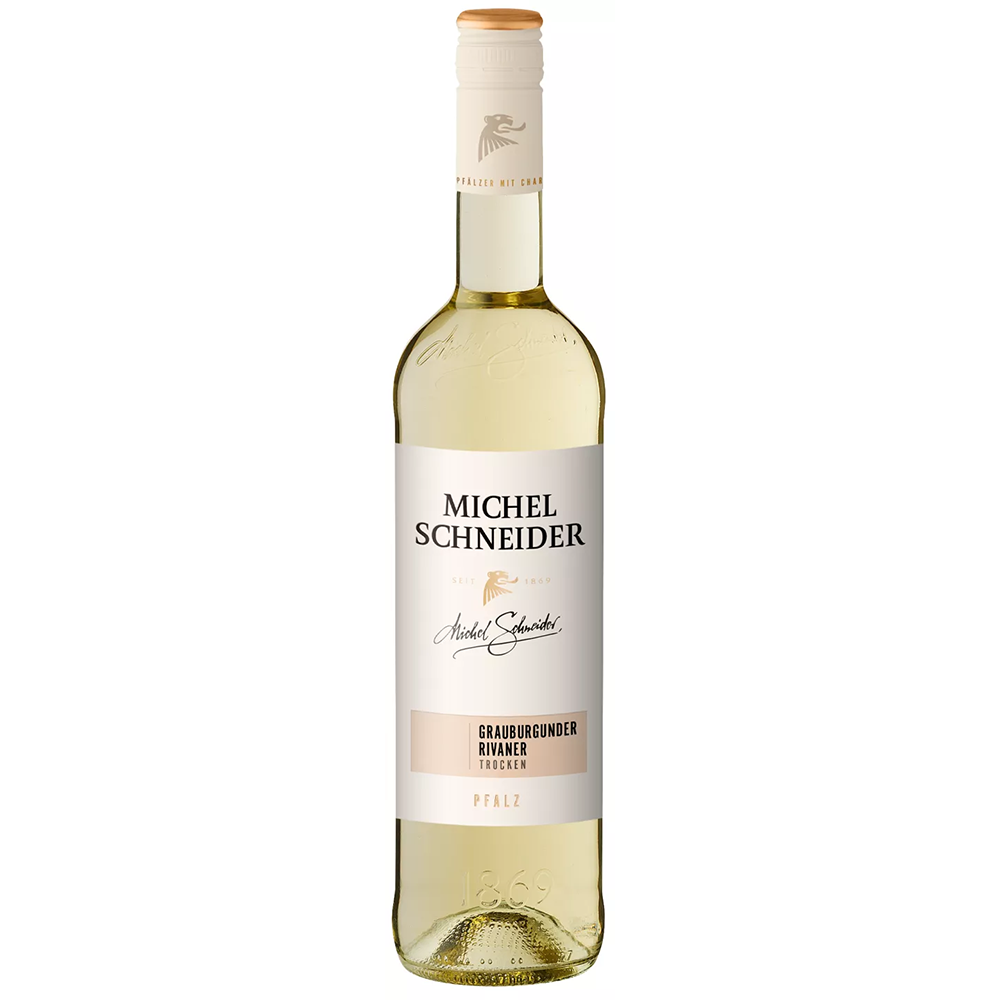 Michel Schneider Grauburgunder Rivaner QbA, trocken, 2023, 0,75l