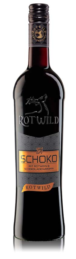 Rotwild Schoko Rotwein, süß, 0,75l
