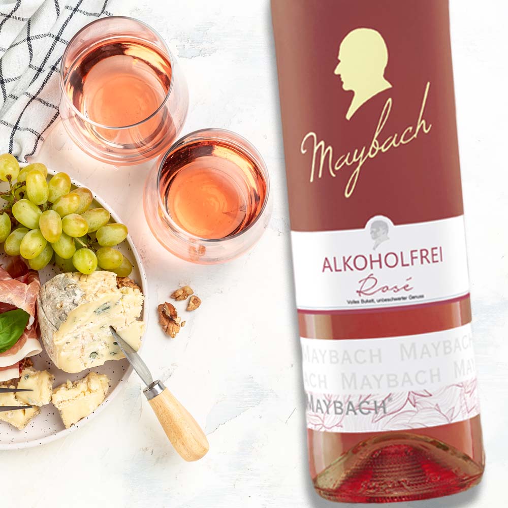 Maybach Roséwein, alkoholfrei, 0,75l