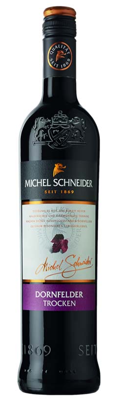 Michel Schneider Dornfelder QbA, trocken, 2022, 0,75l