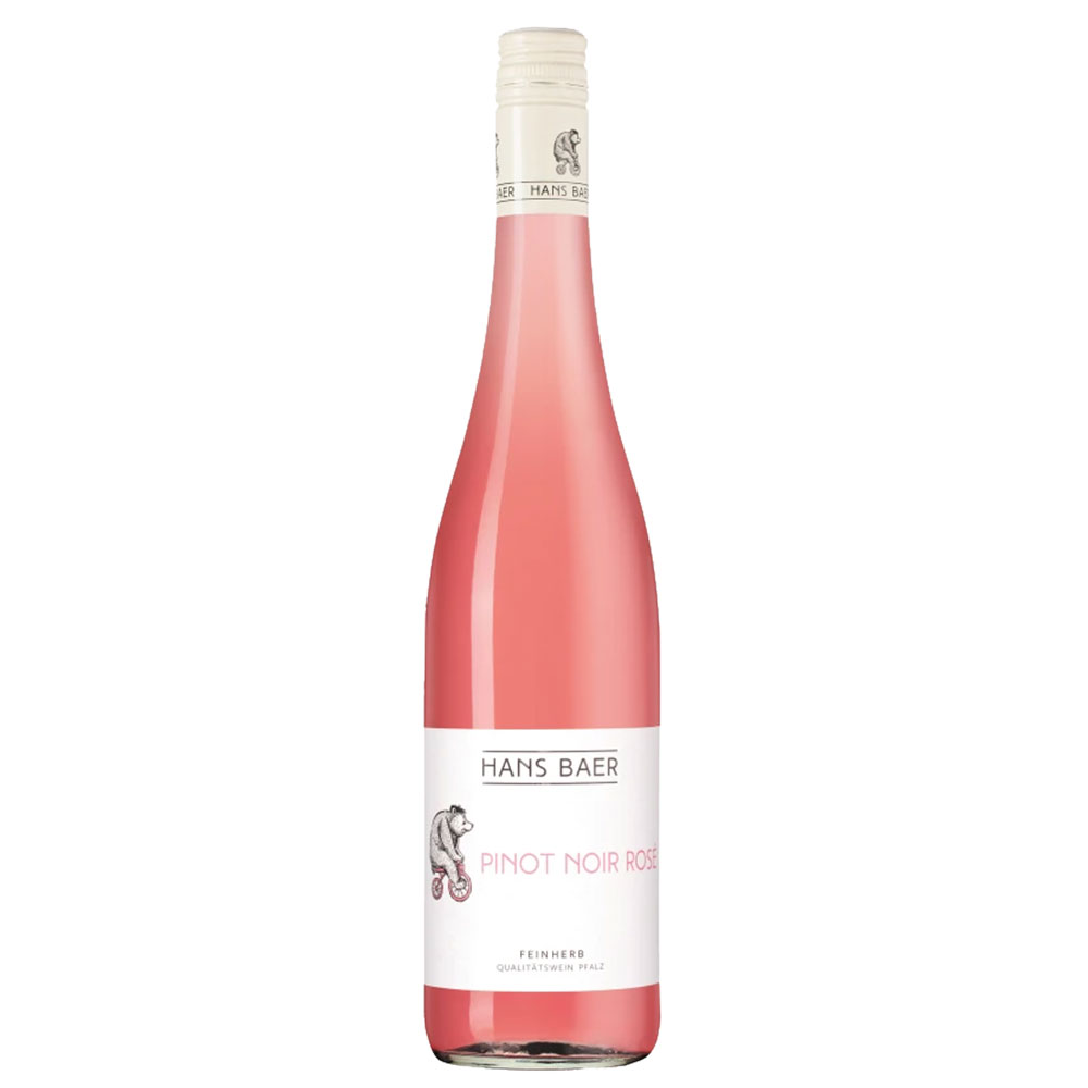 Hans Baer Pinot Noir Rosé, feinherb, 2022, 0,75l