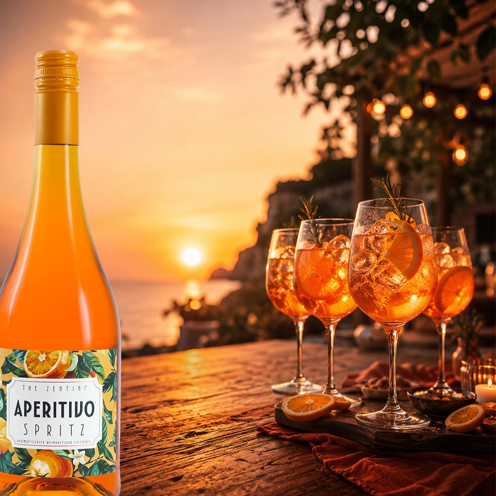 The Zentini Aperitivo Spritz, lieblich, 0,75l